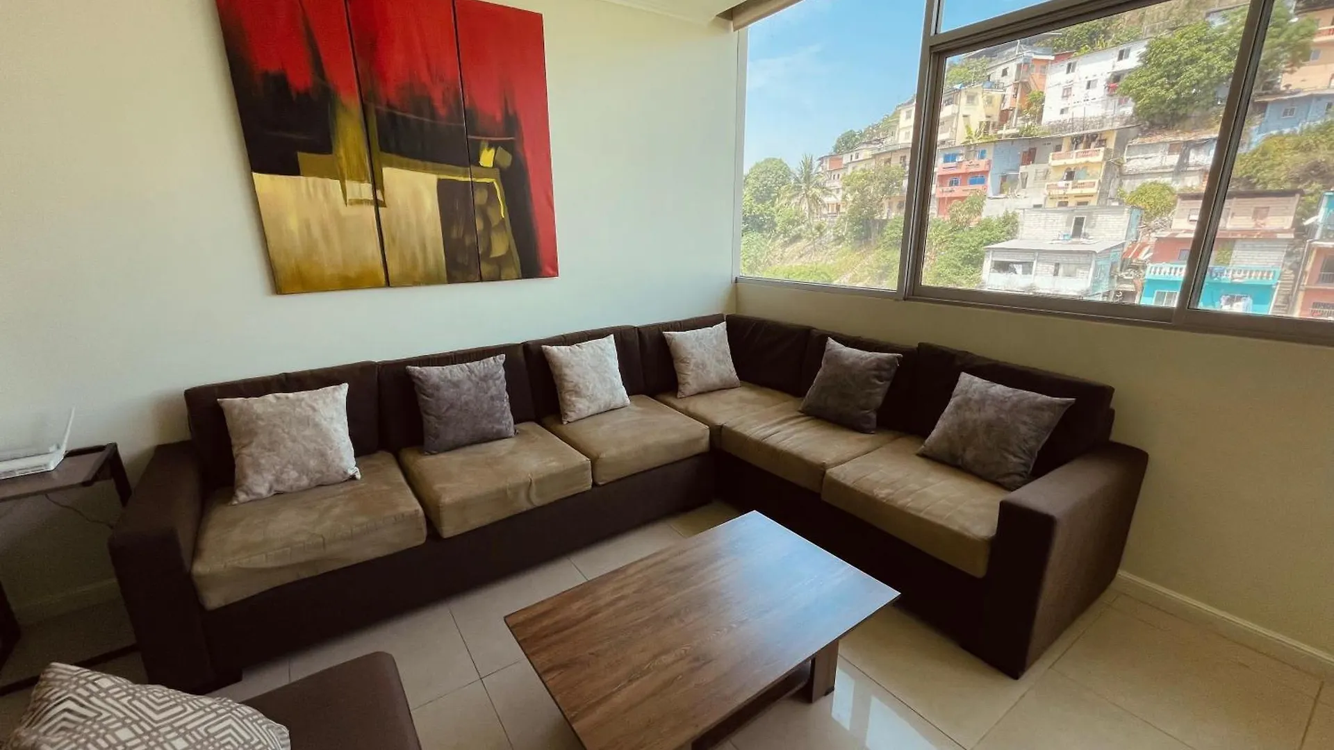公寓 Suite Frente Al Rio En Puerto Santa Ana Riverfront 瓜亚基尔 厄瓜多尔